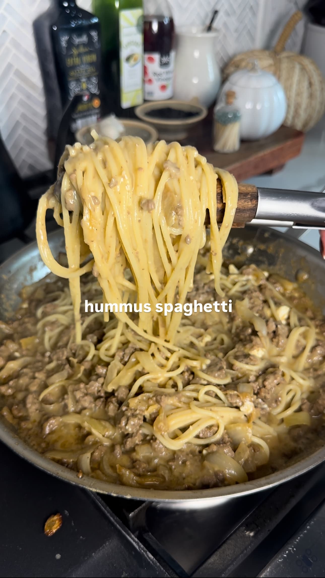 Hummus Spaghetti