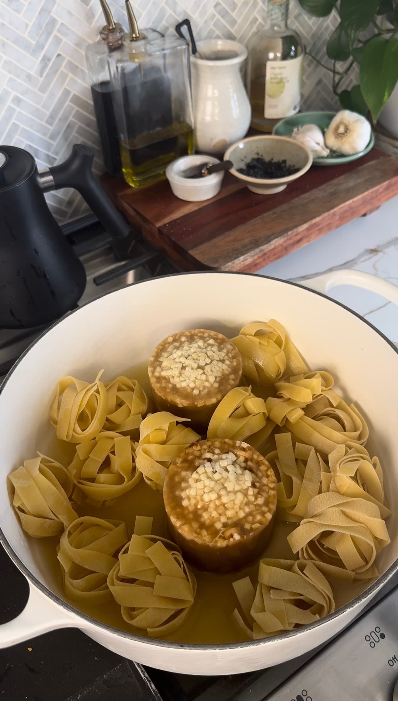 French Onion Pasta