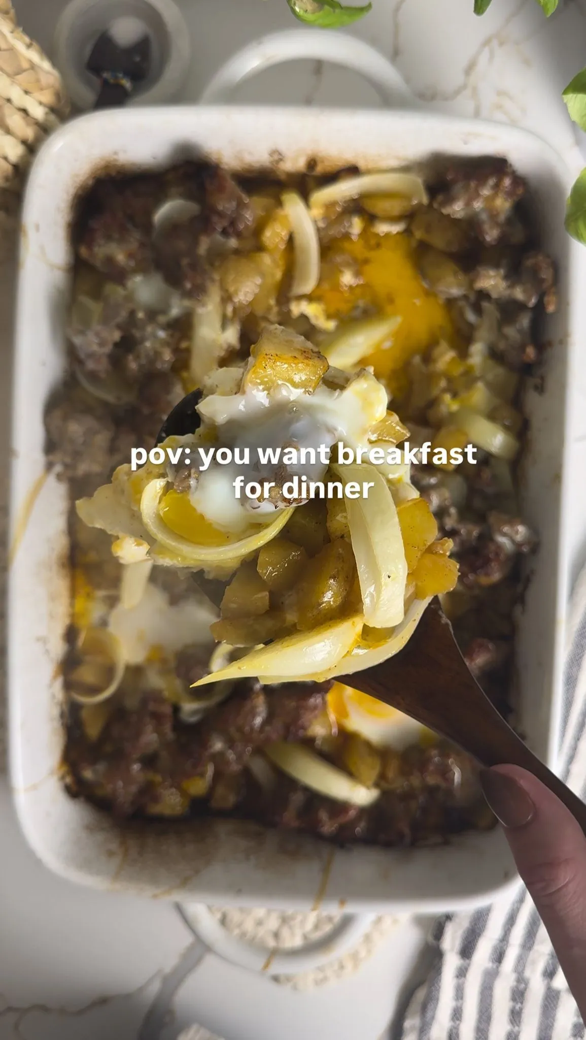 Potato and Sausage Bake