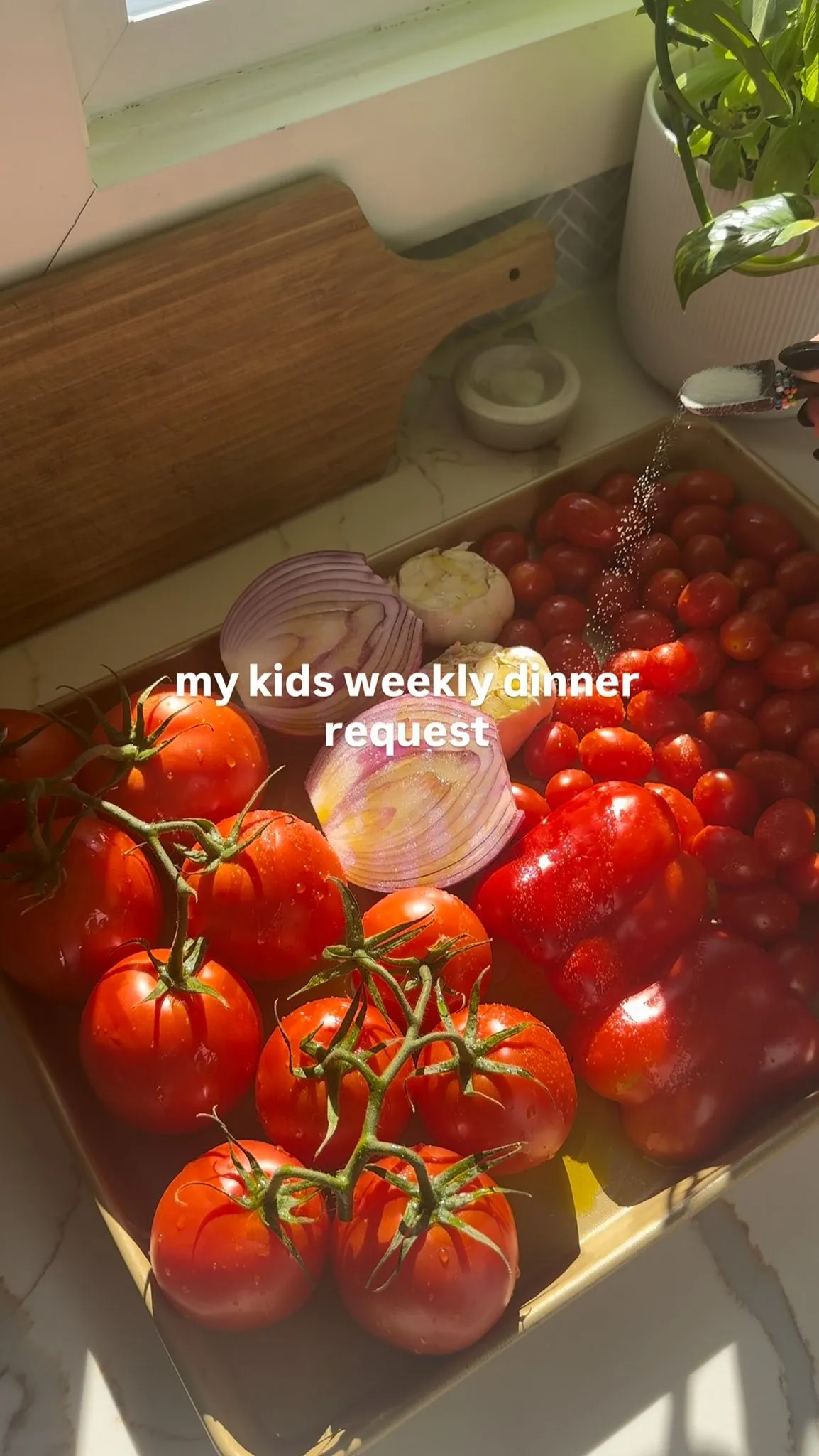 Roasted Tomato Pizza